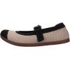 image:imageWHITIN Womens Wide Toe Box Barefoot Mary Jane Flats  Zero DropW95  Nude Black
