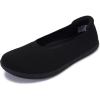 image:imageWHITIN Womens Barefoot Ballet Flats  Wide Toe Box  Zero Drop SoleBlack