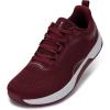 image:imageWHITIN Womens Wide Toe Box Road Running Shoe  Zero DropWine Red