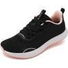 image:imageWHITIN Womens Width Zero Drop Running Shoes  Wide Toe Box Tennis SneakerBlack