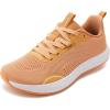 image:imageWHITIN Womens Width Zero Drop Running Shoes  Wide Toe Box Tennis SneakerOrange