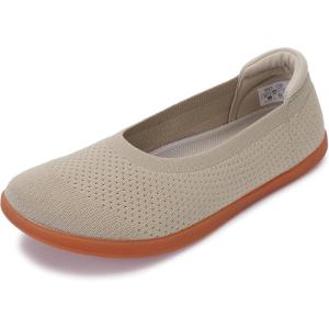 image:imageWHITIN Womens Barefoot Ballet Flats  Wide Toe Box  Zero Drop SoleBeige