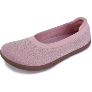 image:imageWHITIN Womens Barefoot Ballet Flats  Wide Toe Box  Zero Drop SoleRose Shimmer