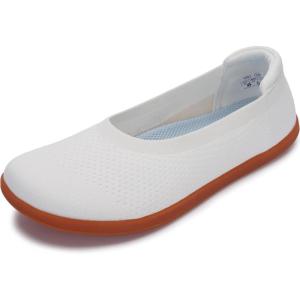 image:imageWHITIN Womens Barefoot Ballet Flats  Wide Toe Box  Zero Drop SoleWhite Gum