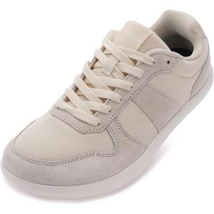 image:imageWHITIN Womens Wide Causal Shoes  Ultralight Fashion Sneakers  Zero DropBeige