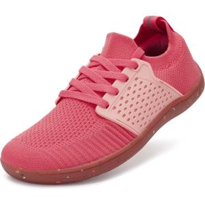 image:imageWHITIN Womens Wide Minimalist Barefoot Shoes  Zero Drop SoleW85  Rose Pink
