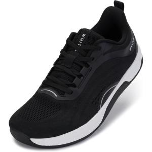 image:imageWHITIN Womens Wide Toe Box Road Running Shoe  Zero DropBlack