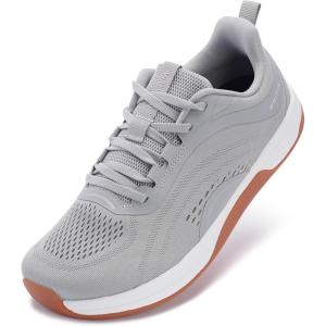 image:imageWHITIN Womens Wide Toe Box Road Running Shoe  Zero DropGrey Gum