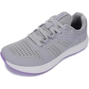 image:imageWHITIN Womens Wide Toe Box Running Shoes  Zero Drop Sole with Durable Protective UpperLight Grey