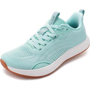 image:imageWHITIN Womens Width Zero Drop Running Shoes  Wide Toe Box Tennis SneakerLight Green