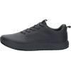 image:imageWHITIN Mens Wide Food Service Shoes  Water amp Oil Resistant  Zero Drop SoleGrey