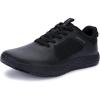image:imageWHITIN Mens Wide Food Service Shoes  Water amp Oil Resistant  Zero Drop SoleBlack