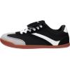 image:imageWHITIN Wide Toe Box Barefoot Shoes for Women  Fashion Tennis Sneakers  Trendy FoldOver TongueW618  Black