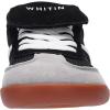 image:imageWHITIN Wide Toe Box Barefoot Shoes for Women  Fashion Tennis Sneakers  Trendy FoldOver TongueW618  Black