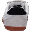 image:imageWHITIN Wide Toe Box Barefoot Shoes for Women  Fashion Tennis Sneakers  Trendy FoldOver TongueW618  Grey White
