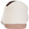 image:imageWHITIN Womens Wide Barefoot Shoes  Elastic VDetail Classic SlipOn  Minimalist Walking SneakersBeige Brown