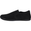 image:imageWHITIN Womens Wide Barefoot Shoes  Elastic VDetail Classic SlipOn  Minimalist Walking SneakersBlack