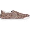 image:imageWHITIN Womens Wide Barefoot Shoes  Elastic VDetail Classic SlipOn  Minimalist Walking SneakersLeopard