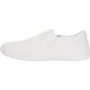 image:imageWHITIN Womens Wide Barefoot Shoes  Elastic VDetail Classic SlipOn  Minimalist Walking SneakersWhite