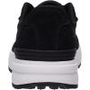 image:imageWHITIN Womens Wide Toe Box Walking Shoes  Cushioned Retro Suede Trainers for Daily Walks Casual Outings amp Light FitnessBlack