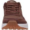 image:imageWHITIN Womens Wide Toe Box Walking Shoes  Cushioned Retro Suede Trainers for Daily Walks Casual Outings amp Light FitnessBrown