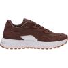 image:imageWHITIN Womens Wide Toe Box Walking Shoes  Cushioned Retro Suede Trainers for Daily Walks Casual Outings amp Light FitnessBrown