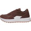 image:imageWHITIN Womens Wide Toe Box Walking Shoes  Cushioned Retro Suede Trainers for Daily Walks Casual Outings amp Light FitnessBrown