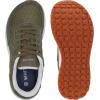 image:imageWHITIN Womens Wide Toe Box Walking Shoes  Cushioned Retro Suede Trainers for Daily Walks Casual Outings amp Light FitnessGreen