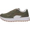 image:imageWHITIN Womens Wide Toe Box Walking Shoes  Cushioned Retro Suede Trainers for Daily Walks Casual Outings amp Light FitnessGreen