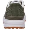 image:imageWHITIN Womens Wide Toe Box Walking Shoes  Cushioned Retro Suede Trainers for Daily Walks Casual Outings amp Light FitnessGreen