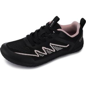 image:imageWHITIN Womens Barefoot Shoes  Wide Toe Box Athleisure SneakersW702pink Black