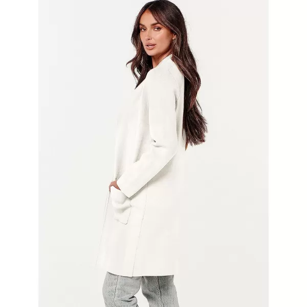 imageANRABESS Cardigan Sweater for Women Casual 2023 Fall Fashion Clothes Classy Long Sleeve Open Front Knit CoatiganOffwhite