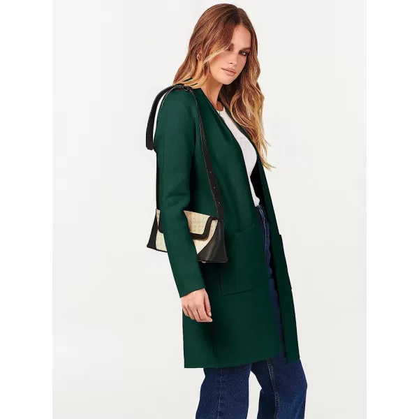 imageANRABESS Cardigan Sweater for Women Casual 2023 Fall Fashion Clothes Classy Long Sleeve Open Front Knit CoatiganOpal Green