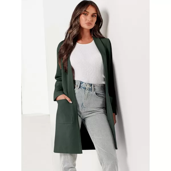 imageANRABESS Cardigan Sweater for Women Casual 2023 Fall Winter Fashion Coat Long Sleeve Open Front Knit Coatigan ClothesLake