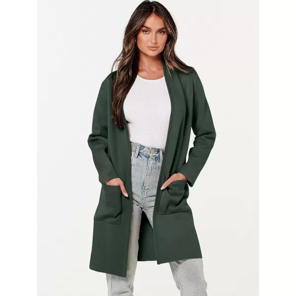 imageANRABESS Cardigan Sweater for Women Casual 2023 Fall Winter Fashion Coat Long Sleeve Open Front Knit Coatigan ClothesLake