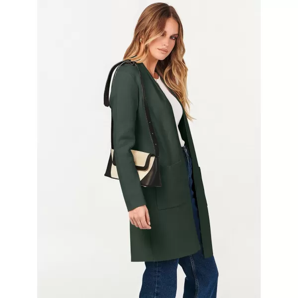 imageANRABESS Cardigan Sweater for Women Casual 2023 Fall Winter Fashion Coat Long Sleeve Open Front Knit Coatigan ClothesLake