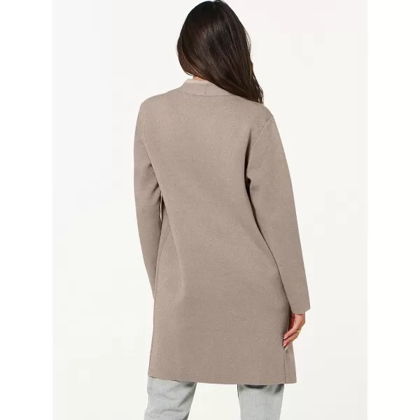 imageANRABESS Cardigan Sweater for Women Casual 2023 Fall Winter Fashion Coat Long Sleeve Open Front Knit Coatigan ClothesRed Khaki