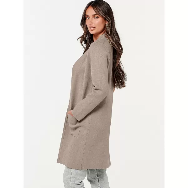 imageANRABESS Cardigan Sweater for Women Casual 2023 Fall Winter Fashion Coat Long Sleeve Open Front Knit Coatigan ClothesRed Khaki