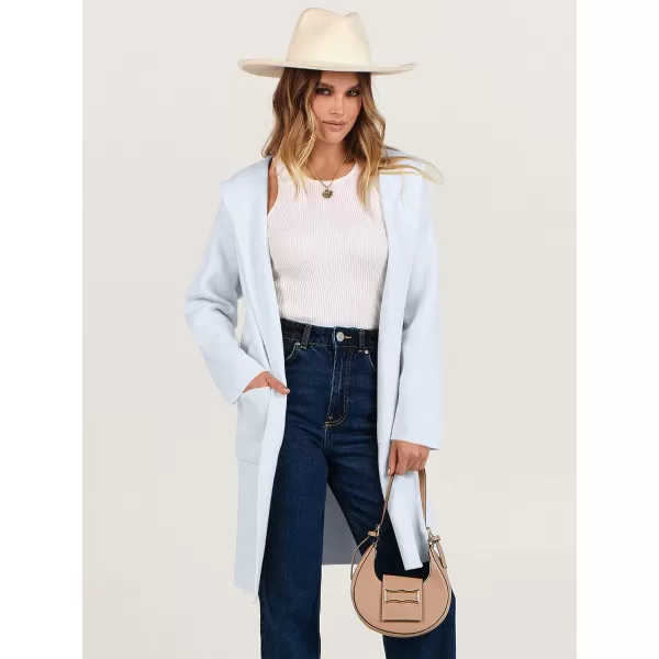 imageANRABESS Cardigan for Women Open Front Oversized Hoodie Sweater Coat Casual Pockets Knit Coatigan Jacket 2023 TrendyLight Blue