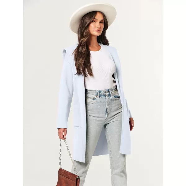 imageANRABESS Cardigan for Women Open Front Oversized Hoodie Sweater Coat Casual Pockets Knit Coatigan Jacket 2023 TrendyLight Blue