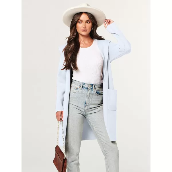 imageANRABESS Cardigan for Women Open Front Oversized Hoodie Sweater Coat Casual Pockets Knit Coatigan Jacket 2023 TrendyLight Blue