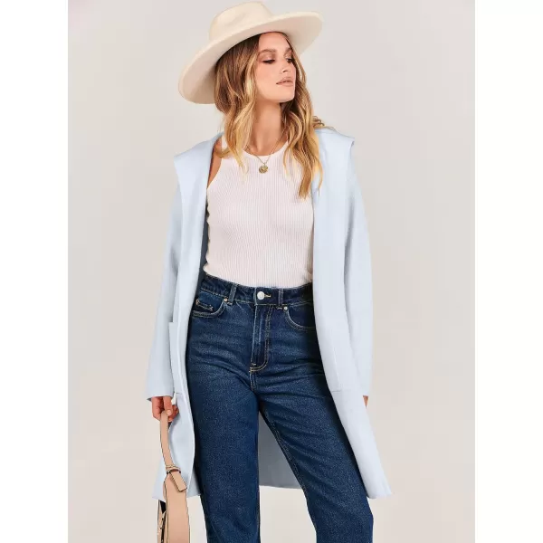 imageANRABESS Cardigan for Women Open Front Oversized Hoodie Sweater Coat Casual Pockets Knit Coatigan Jacket 2023 TrendyLight Blue