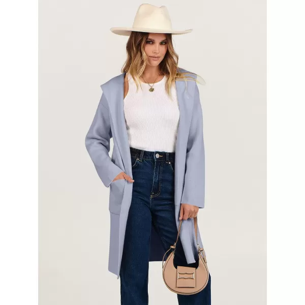 imageANRABESS Cardigan for Women Open Front Oversized Hoodie Sweater Coat Casual Pockets Knit Coatigan Jacket 2023 TrendyLight Purple