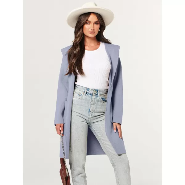 imageANRABESS Cardigan for Women Open Front Oversized Hoodie Sweater Coat Casual Pockets Knit Coatigan Jacket 2023 TrendyLight Purple