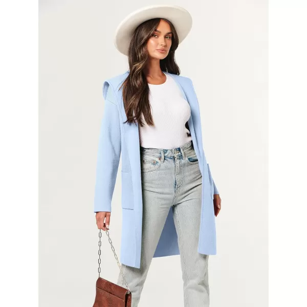 imageANRABESS Cardigan for Women Open Front Oversized Hoodie Sweater Coat Casual Pockets Knit Coatigan Jacket 2023 TrendySky