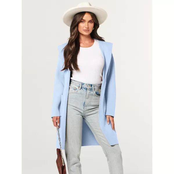 imageANRABESS Cardigan for Women Open Front Oversized Hoodie Sweater Coat Casual Pockets Knit Coatigan Jacket 2023 TrendySky