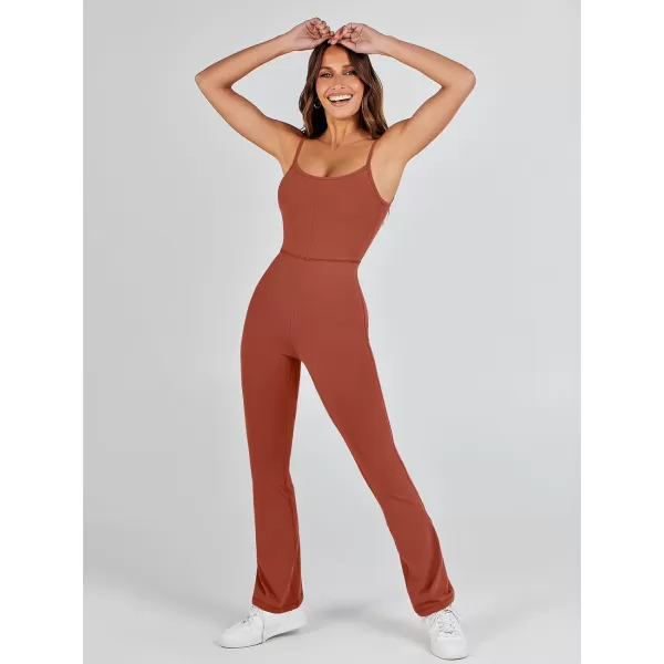 imageANRABESS Flare Jumpsuits for Women One Piece Sleeveless Square Neck Full Body Bodycon Yoga Workout Casual Unitard Rompers BodysuitANRABESS Flare Jumpsuits for Women One Piece Sleeveless Square Neck Full Body Bodycon Yoga Workout Casual Unitard Rompers Bodysuit