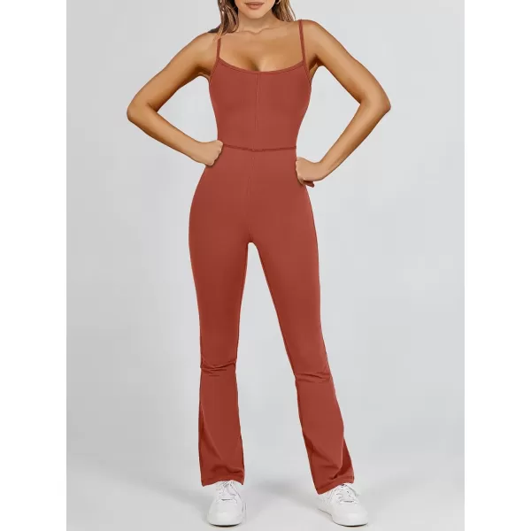 imageANRABESS Flare Jumpsuits for Women One Piece Sleeveless Square Neck Full Body Bodycon Yoga Workout Casual Unitard Rompers BodysuitANRABESS Flare Jumpsuits for Women One Piece Sleeveless Square Neck Full Body Bodycon Yoga Workout Casual Unitard Rompers Bodysuit
