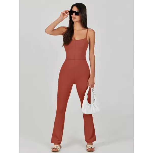 imageANRABESS Flare Jumpsuits for Women One Piece Sleeveless Square Neck Full Body Bodycon Yoga Workout Casual Unitard Rompers BodysuitANRABESS Flare Jumpsuits for Women One Piece Sleeveless Square Neck Full Body Bodycon Yoga Workout Casual Unitard Rompers Bodysuit