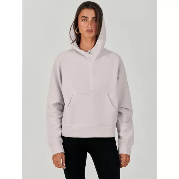 imageANRABESS Half Zip Sweatshirts Cropped Hoodies Fleece Womens Quarter Zip Up Pullover Sweaters Fall Outfits 2023 Winter ClothesGrey